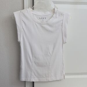 White Loft Muscle Tank XXS